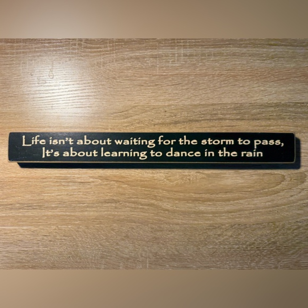 Black and Gold Inspirational Quote Art